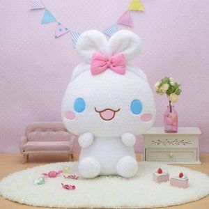 Cinnamoroll - Yurukawa Pink Ribbon XL Plushie